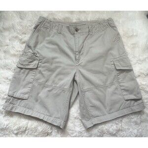 Polo Ralph Lauren Relaxed Fit Cargo Khaki Shorts Sz 33